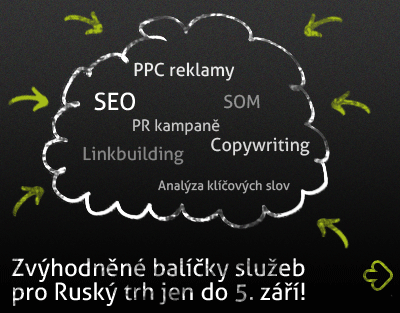 Exkluzivní balíček služeb pro Ruský trh jen do 5. září!